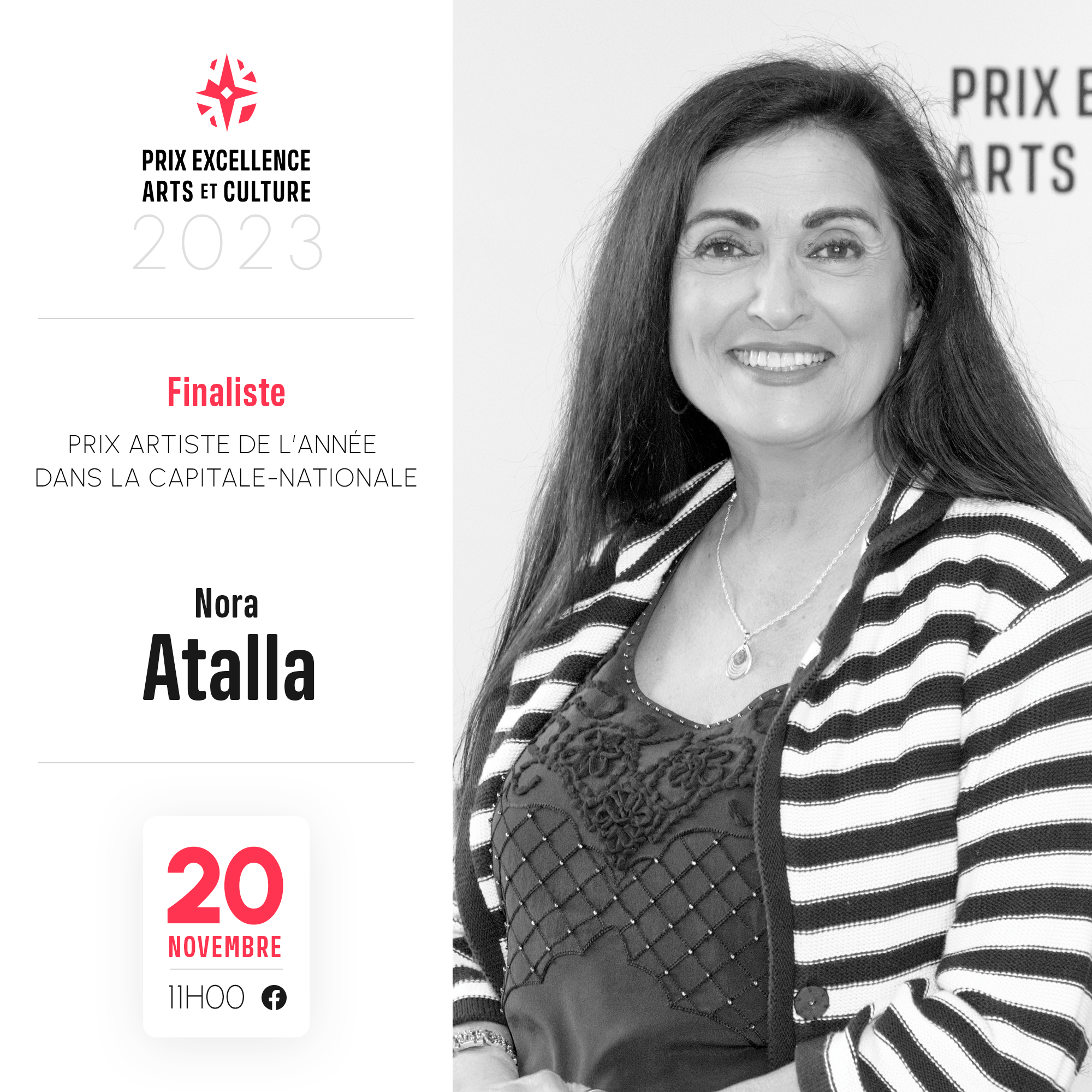 Prix Artiste de l’année en Capitale-Nationale_Nora_ Atalla