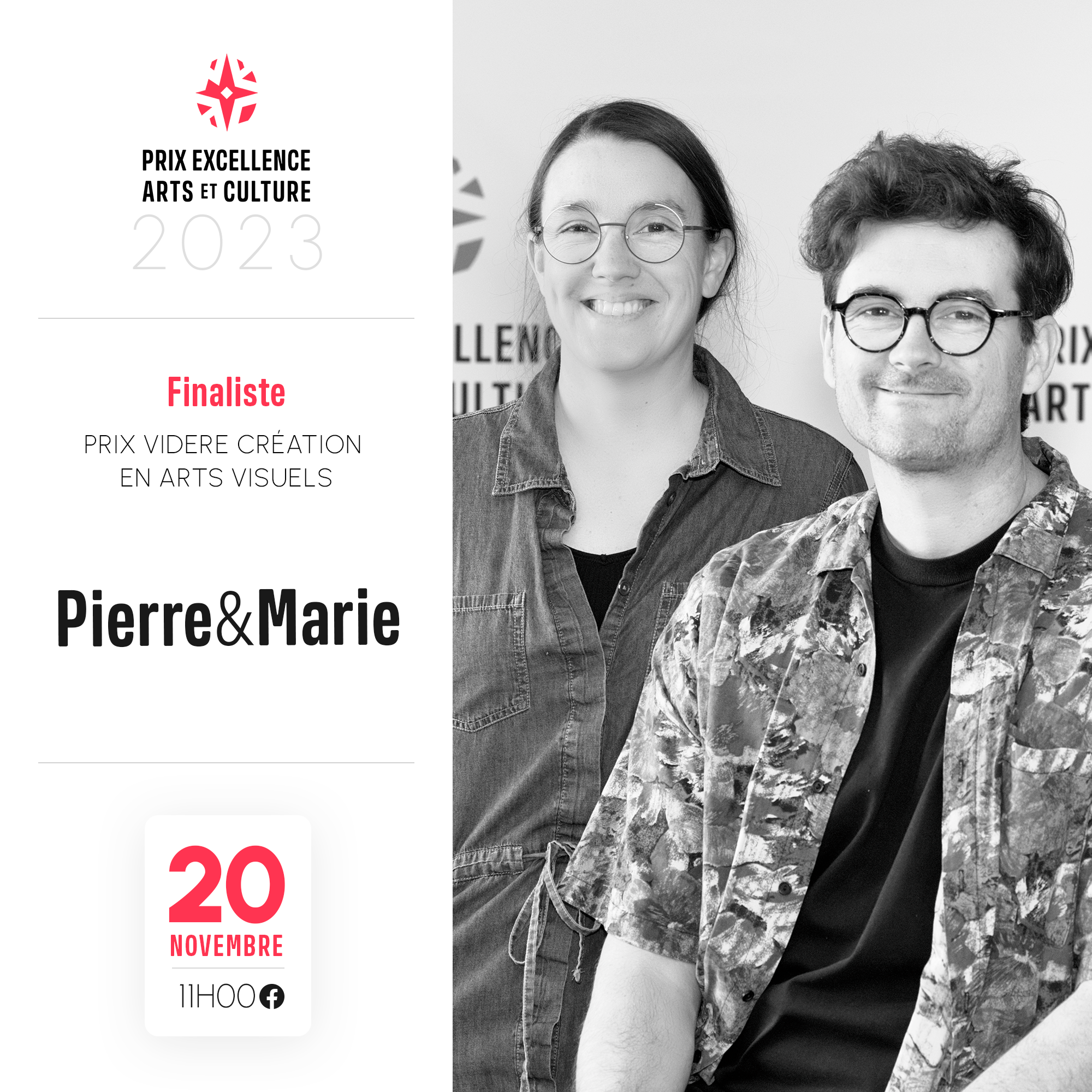 Prix Videre Création en arts visuels Pierre&Marie